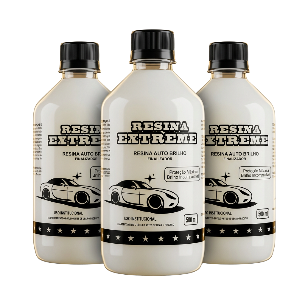 Kit Premium com 3 frascos de Resina Extreme
